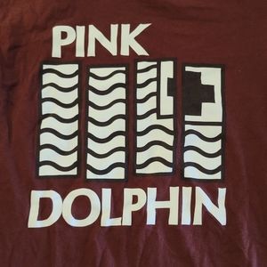 Pink Dolphin T Shirt Small